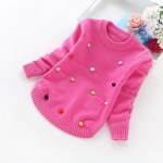 new winter children sweaters 2-6years girls' sweaters 8017