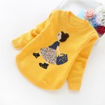 New Spring Autumn And Winter New Girls' Sweaters Children Clothes 4-14 Years Girls Sweater