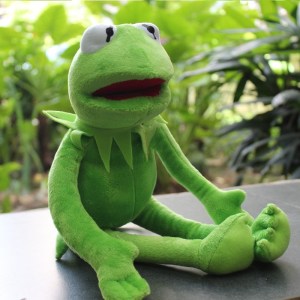 40cm Plush Kermit Frog Sesame Street Frogs Doll The Muppet Show Plush Toys Birthday Christmas Plush Stuffed Doll for Kids