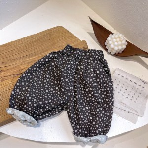 Children Pants Spring Autumn Clothes New Korean Children Harun Pants Elastic Waist Casual Loose Cotton Boys Pants Girls Pants