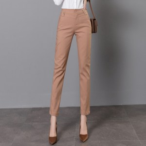 Pants Women Autumn High Waist Slim Lady Workwear OL Office Skinny Outfits Trousers Mujer Pantalones Casual Woman Pencil Pants