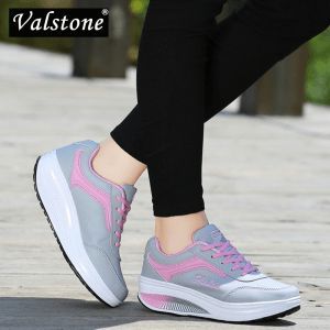 Valstone Summer Breathable Women Sneakers Fashion Comfort Walking Shoes Leisure Wear-resisting Zapatillas Mujer Trend All-match