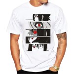 100% Cotton New Fashion Sharingan Men T-Shirt O Neck Casual Tee Vintage Eyes Printed Hipster Graphic Tshirt Funny Tops